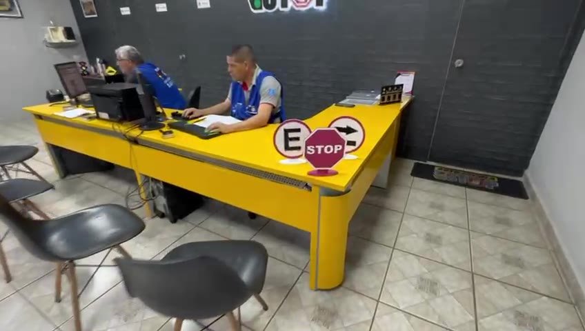 Recepção da unidade