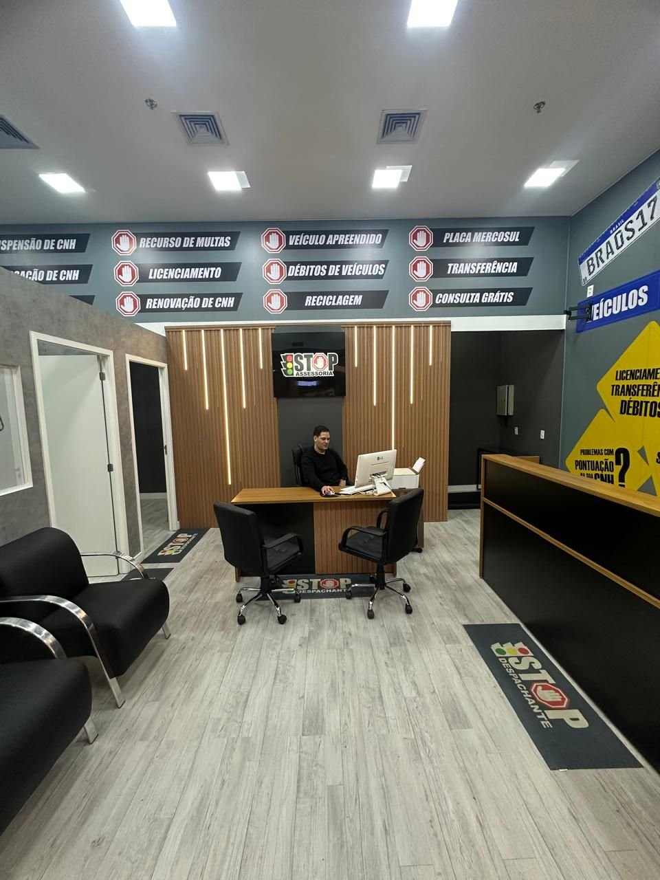 Atendimento na unidade